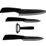 Набор керамических ножей Xiaomi Huo Hou Nano Ceramic Knife Set 4 in 1