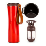 Умный термос Xiaomi Kiss Kiss Fish Light Smart Insulation Cup (красный) — изображение 2