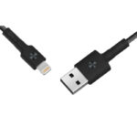Кабель Xiaomi ZMI USB Lightning MFi 100 sm (чёрный) — изображение 2