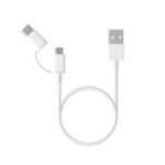 Кабель Xiaomi ZMI USB Type-C/Micro 100 sm (белый)