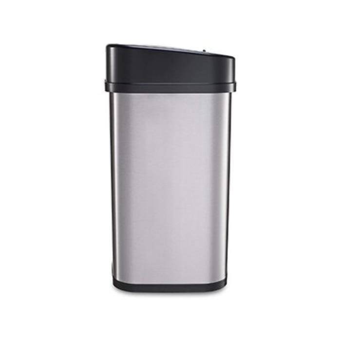 Умное мусорное ведро Xiaomi Ninestars Stainless steel Sensor Trash Can (серебро) — изображение 3