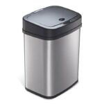 Умное мусорное ведро Xiaomi Ninestars Stainless steel Sensor Trash Can (серебро) — изображение 2
