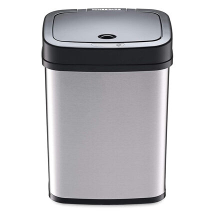 Умное мусорное ведро Xiaomi Ninestars Stainless steel Sensor Trash Can (серебро)
