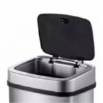 Умное мусорное ведро Xiaomi Ninestars Stainless Steel Sensor Trash Can 15 (серебристый) — изображение 3