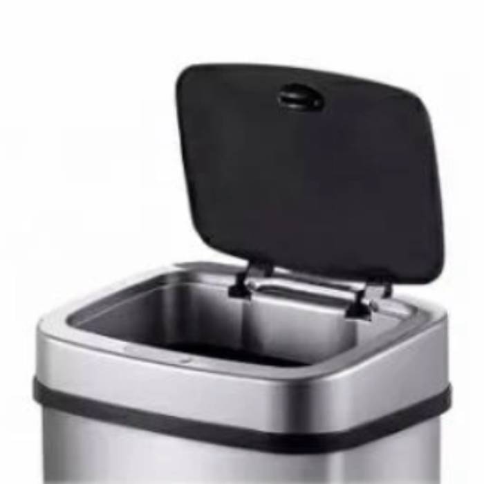 Умное мусорное ведро Xiaomi Ninestars Stainless Steel Sensor Trash Can 15 (серебристый) — изображение 3