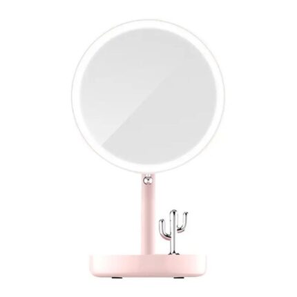 Умное зеркало Xiaomi Lofree LED Beauty Mirror (розовое)