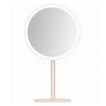 Зеркало для макияжа Xiaomi DOCO Daylight Mirror (розовое)